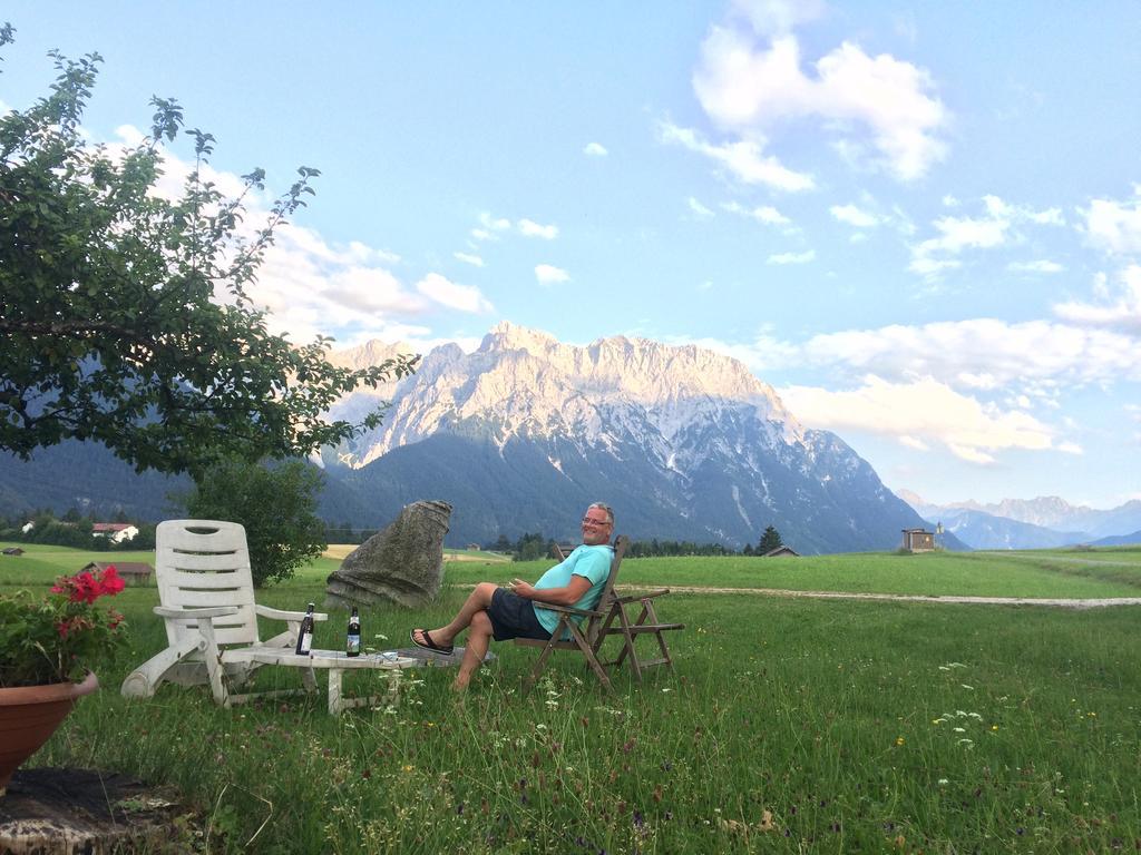 Appartement Zum Bergbauer à Mittenwald Extérieur photo